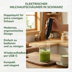 Elektrischer USB-C Milchaufschäumer