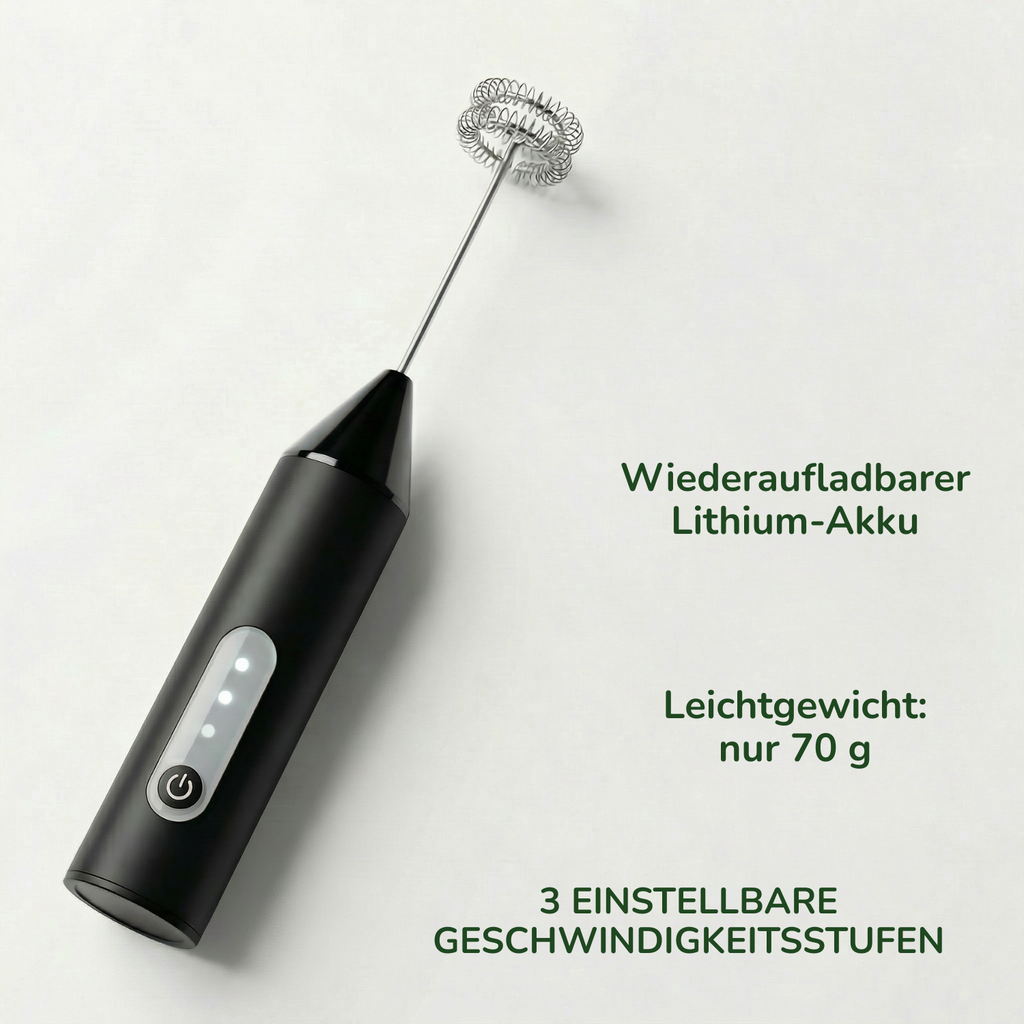 Elektrischer USB-C Milchaufschäumer