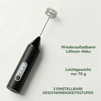 Elektrischer USB-C Milchaufschäumer