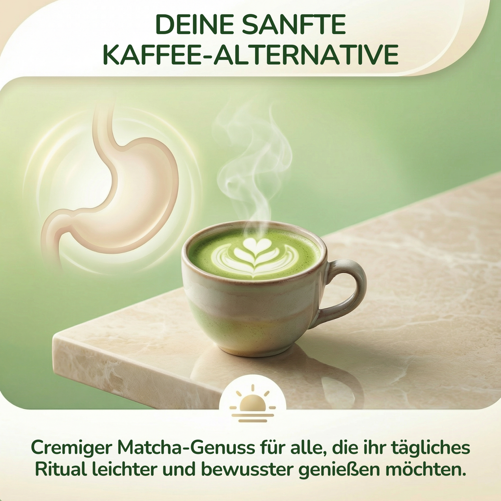 100 % fein gemahlene Matcha-Teeblätter aus Grüntee
