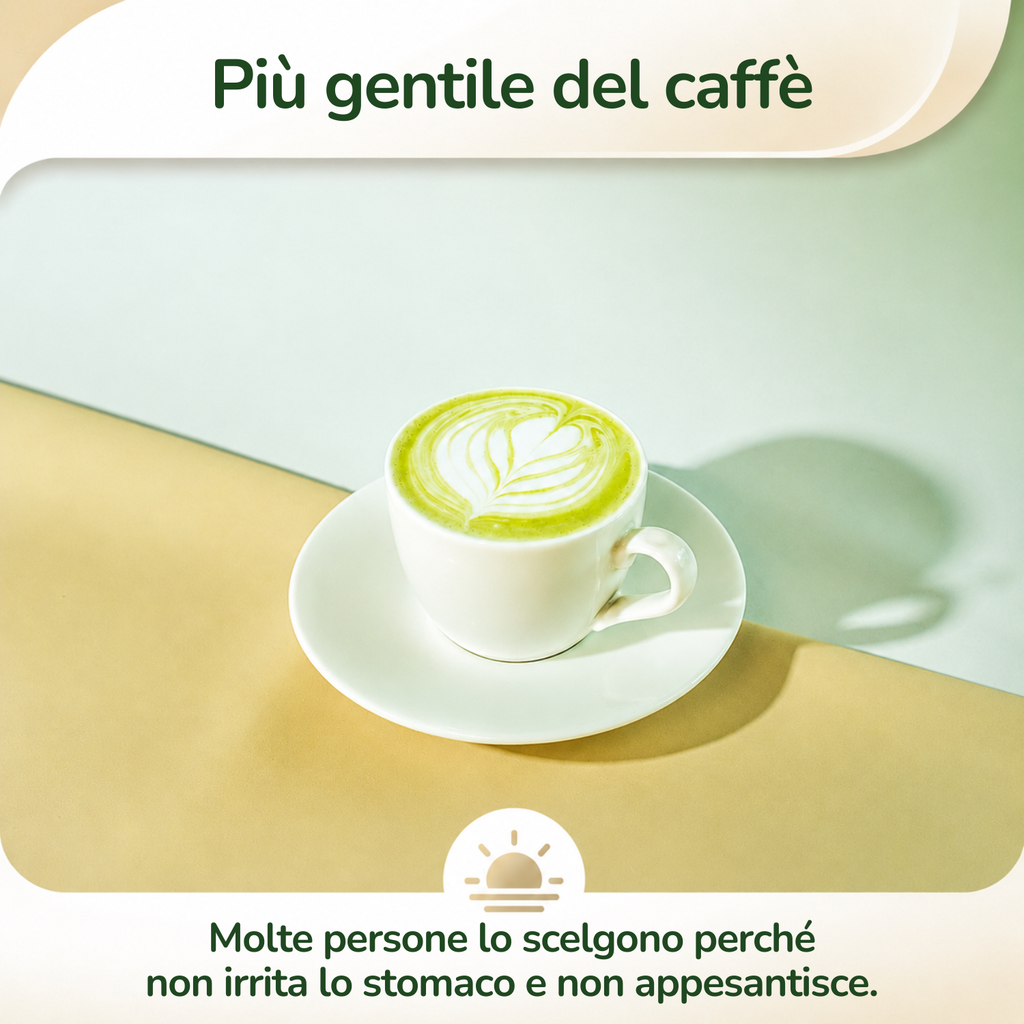 100% Foglie Tè Matcha, Macinate Finemente